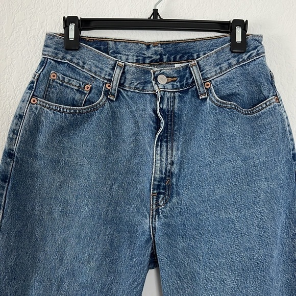 Vintage Levi’s 512 Slim Fit Tapered Leg 90s Mom Jeans Size 12 - Picture 2 of 11